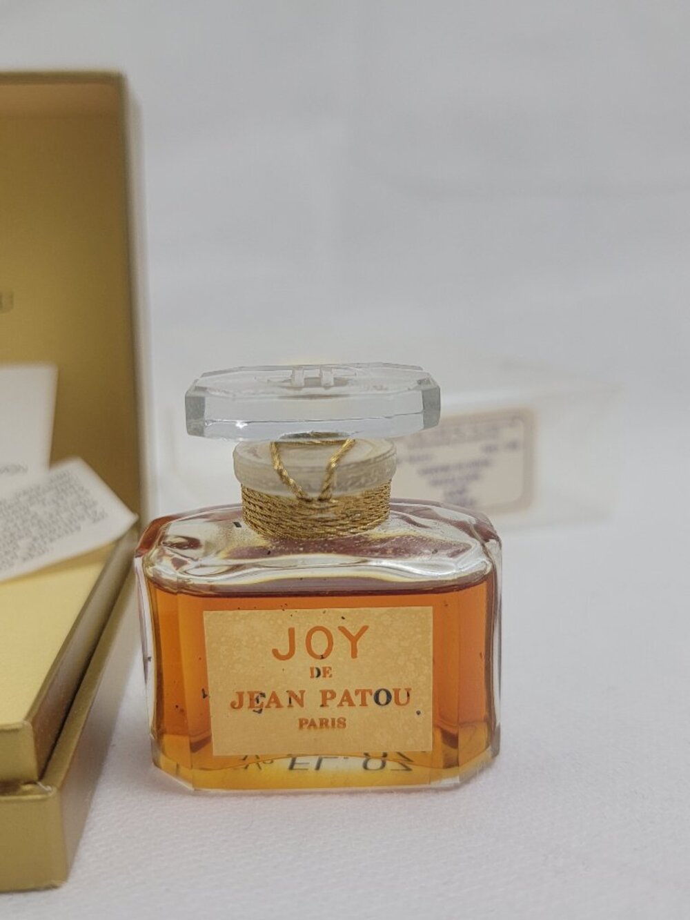 JEAN PATOU Joy Parum 1104 1/2 fl oz .5 fl oz Vintage Box - Picture 4 of 11